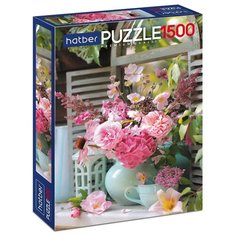 Пазл Premium Летний букет 1500 элементов, А1 - Hatber [1500ПЗ1-24996]
