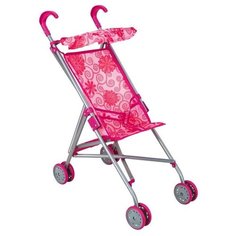 Коляска для кукол - трость, с крышей, металл, 52*33*56 см - Buggy Boom [8003]