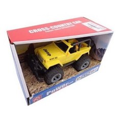 Машинка Джип, пластмассовая, со звуковыми и световыми эффектами, 20х12х10 см - ABtoys [R6686A]