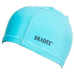 Шапочка для плавания (полиамид), бирюза Bradex