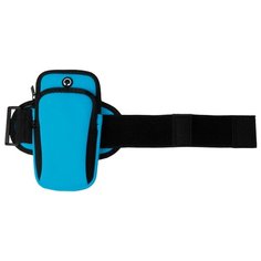 Сумка для телефона с креплением на руку Bradex SF 0739, 100-180 мм, голубой