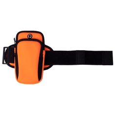 Сумка для телефона с креплением на руку Bradex SF 0738, 100-180 мм, оранжевый