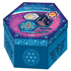 Шкатулка-мозаика с карандашами и мелками Origami