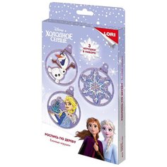 Роспись по дереву Lori "Disney. Елочные игрушки. Холодное сердце"