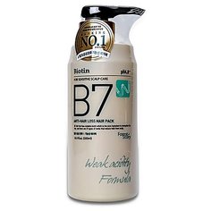 FOREST STORY Маска против выпадения волос с биотином. Anti-hair loss hair pack B7, 500 мл.