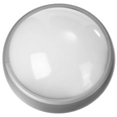 Настенно-потолочный светильник STAYER PROFI PROLight 57364-100-S, 12 Вт, цвет арматуры: серый, цвет плафона: серебристый