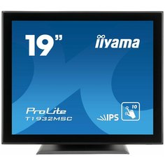 Монитор Iiyama 19" T1932MSC-B5X черный IPS LED 14ms 5:4 HDMI M/M матовая 1000:1 250cd 178гр/178гр 1280x1024 D-Sub