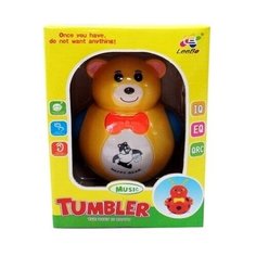 Игрушка для малышей. Неваляшка Медвежонок, звуковые эффекты, 13x19x12см - Shantou Gepai [LB8801E]