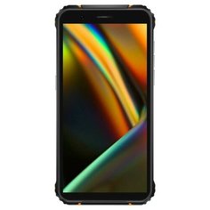 Смартфон Blackview BV5100, 128 гб, черный/оранжевый