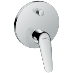 Встраиваемый смеситель для ванны Hansgrohe Novus однорычажный, скрытый монтаж 71045000