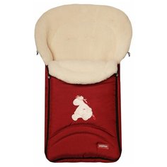 Конверт-мешок Womar North pole в коляску 95 см 4/2 красный