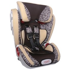 Автокресло группа 1/2/3 (9-36 кг) Siger Индиго Isofix, ромб