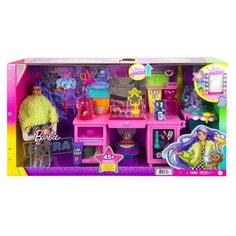 Набор игровой Кукла Barbie Экстра Туалетный столик - Mattel [GYJ70]