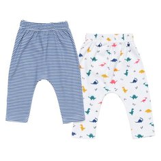 Брюки artie размер 68, белый/синий