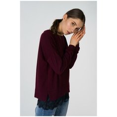 Блуза Fashion.Love.Story, размер 46, бордовый Fashion.Love.Story.