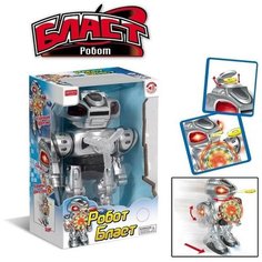 Junfa Toys Робот электромеханический "Бласт", стреляющий дисками, со световыми и звуковыми эффектами ZY343620