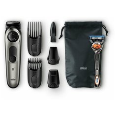 Триммер Braun BT 7220, silver