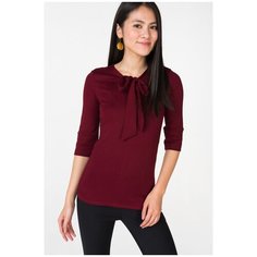 Блуза adL, размер 42/S, бордовый