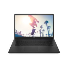 Ноутбук 17.3" HD+ HP 17-cp0092ur black (AMD 3020e/4Gb/256Gb SSD/noDVD/VGA int/DOS) (4D4B6EA)
