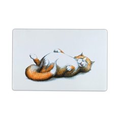 Trixie Коврик под миску Thick cat, 44х28 см, 0,060 кг