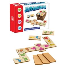 Настольная игра АНДАНТЕ Домино большое Морские обитатели