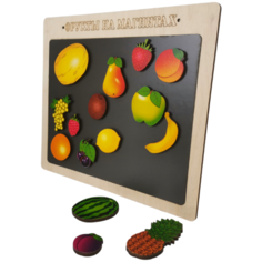 Магнитная игра "Фрукты на магнитах" Нескучные игры