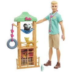 Mattel Barbie Игровой набор с Кеном GJM32 блондин