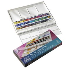 Набор акварели W&N Cotman 45 кювет в пластиковой коробке Winsor Newton WN390471