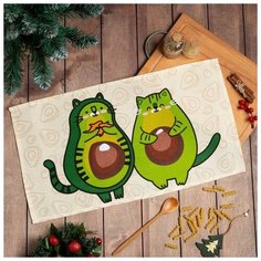 Полотенце "Доляна" Авакотики 35х60 см,100% хлопок 160 г/м2 7077443