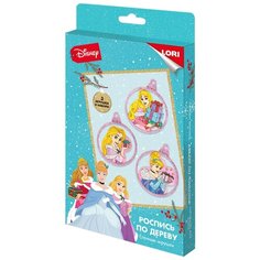 Роспись по дереву Lori "Disney. Елочные игрушки. Принцессы"