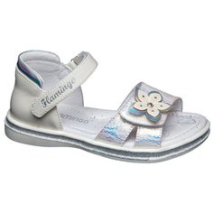 Босоножки Flamingo размер 26, серебряный