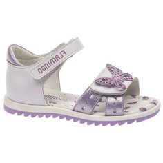 Босоножки Flamingo размер 26, белый/фиолетовый