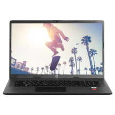 Ноутбук 17.3" HD+ HP 17-cp0091ur black (AMD Athlon 3050U/4Gb/256Gb SSD/noDVD/VGA int/DOS) (4D4B5EA)