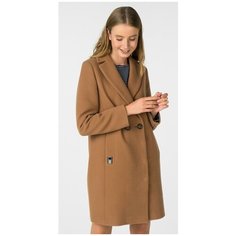 Пальто Electrastyle, размер 48, коричневый