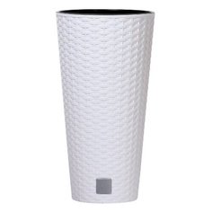 Кашпо для цветов Prosperplast Rato Tubus 15,5 л белый, арт. DRTUS250-S449