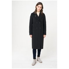 Пальто Electrastyle, размер 46, черный меланж