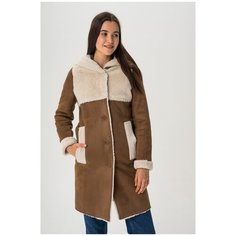 Дубленка Electrastyle размер 46 коричневый