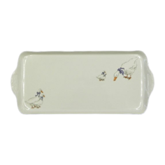 Поднос Гуси, четырехгранный, 36 см, Leander