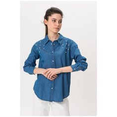 Рубашка BlendShe, размер 42/XS, голубой