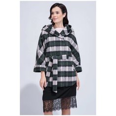 Полупальто Electrastyle, размер 48, розовый