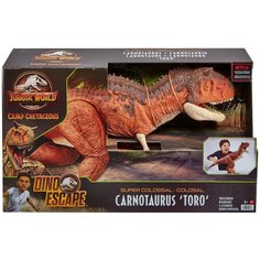 Фигурка Mattel Мир Юрского периода Гигантский Карнотавр Торо HBY86, 40.6 см