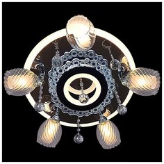 Reluce Люстра Reluce "05912x5LED" с подсветкой. Хром