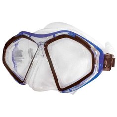 Маска для плавания Atemi, синий (силикон), 542