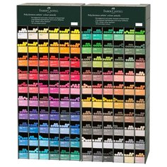 Дисплей цветн. худож. карандашей Faber-Castell "Polychromos", ассорти, 120 цв, 720 шт.