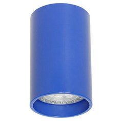 Спот TopDecor Tubo6 P1 19, кол-во ламп: 1 шт., цвет арматуры: синий, цвет плафона: синий