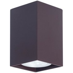 Спот TopDecor Tubo6 SQ P1 15, кол-во ламп: 1 шт., цвет плафона: коричневый
