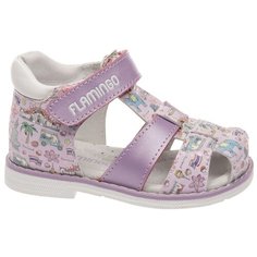 Сандалеты Flamingo размер 22, фиолетовый