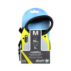 [275.786] ALCOTT VISIBILITY рулетка антискользящая ручка (лента) М/5м/30кг черный желт/неон