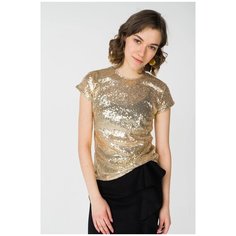Футболка T-Skirt, размер 42, золотой