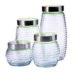 Mayer&Boch Набор банок 8пр 1,8+1,3+0,9+0,5 л 29785 Mayer&Boch